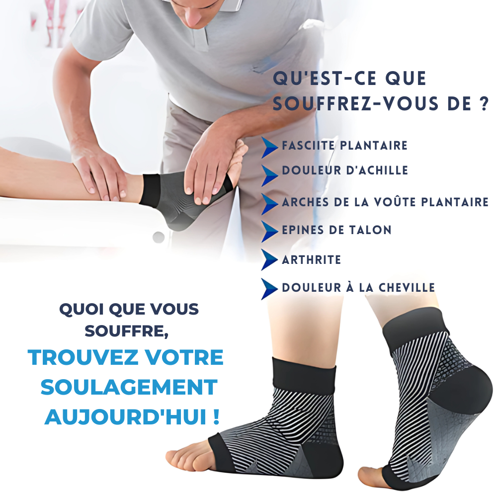 OrthoPulse™ – Chaussette Thérapeutique de Compression