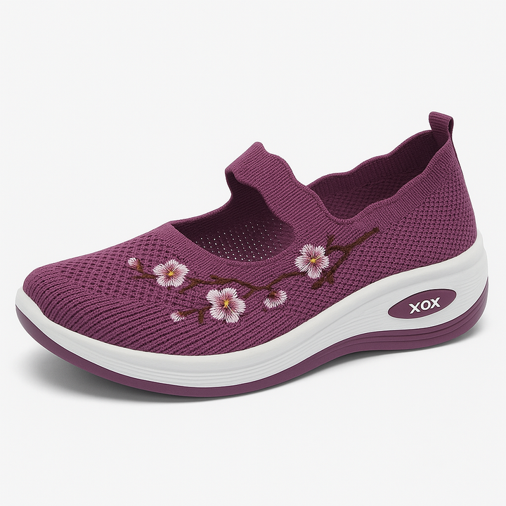 Floréa - Chaussure orthopédique à motif floral