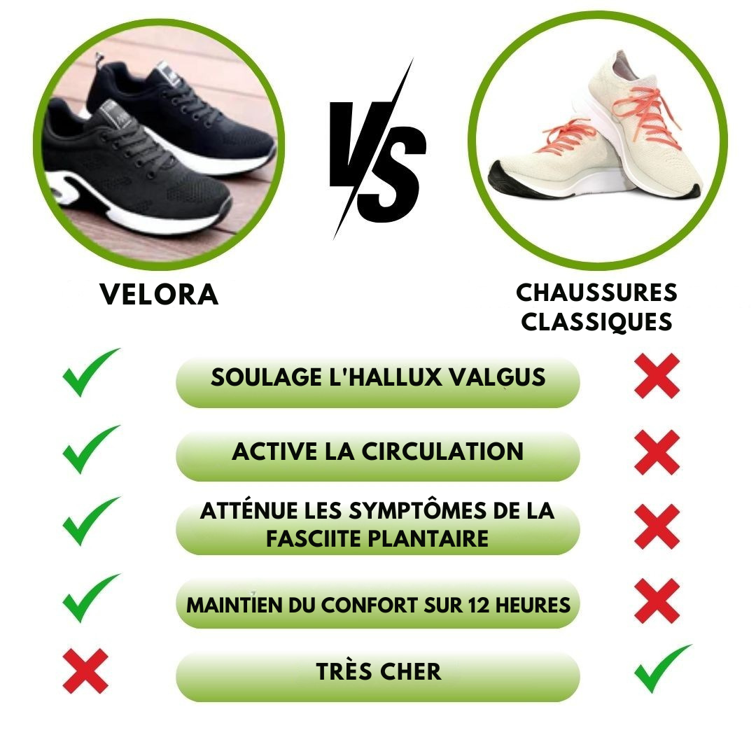 Velora | Chaussures orthopédiques élégantes